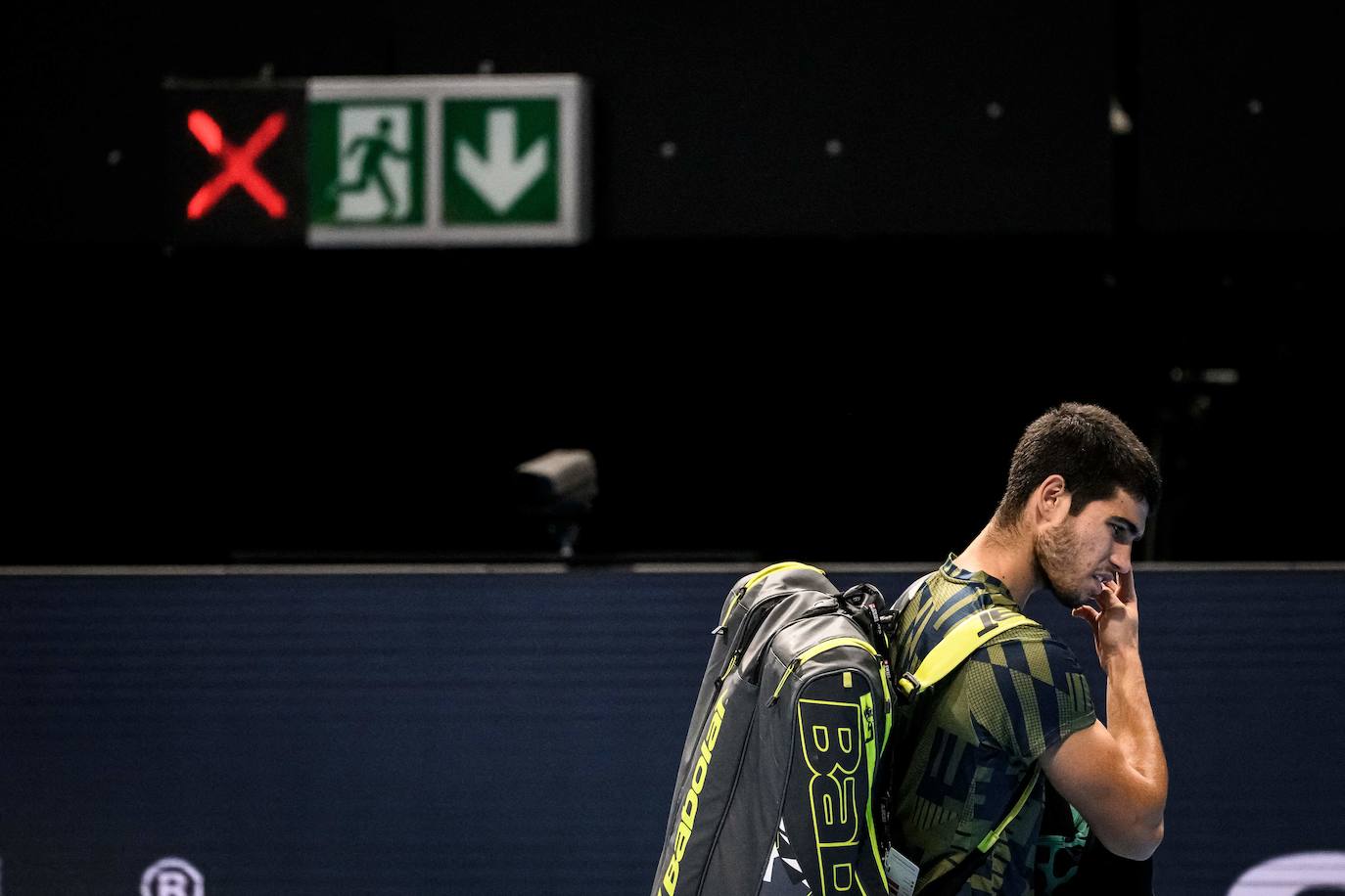 Fotos: El partido entre Carlos Alcaraz y Aliassime del ATP 500 de Basilea, en imágenes