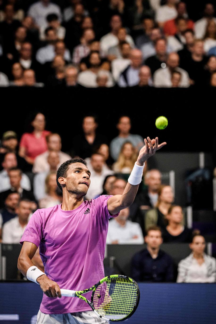 Fotos: El partido entre Carlos Alcaraz y Aliassime del ATP 500 de Basilea, en imágenes