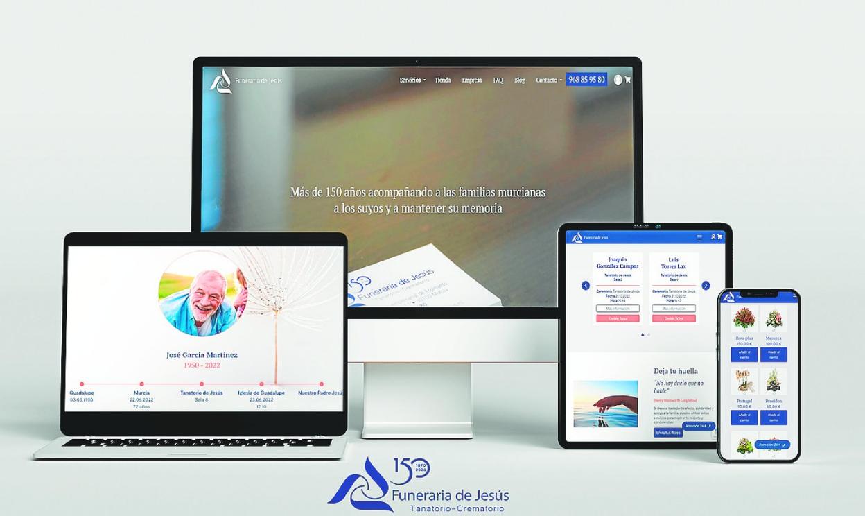 Funeraria de Jesús actualiza su página web con servicios pioneros en el sector regional