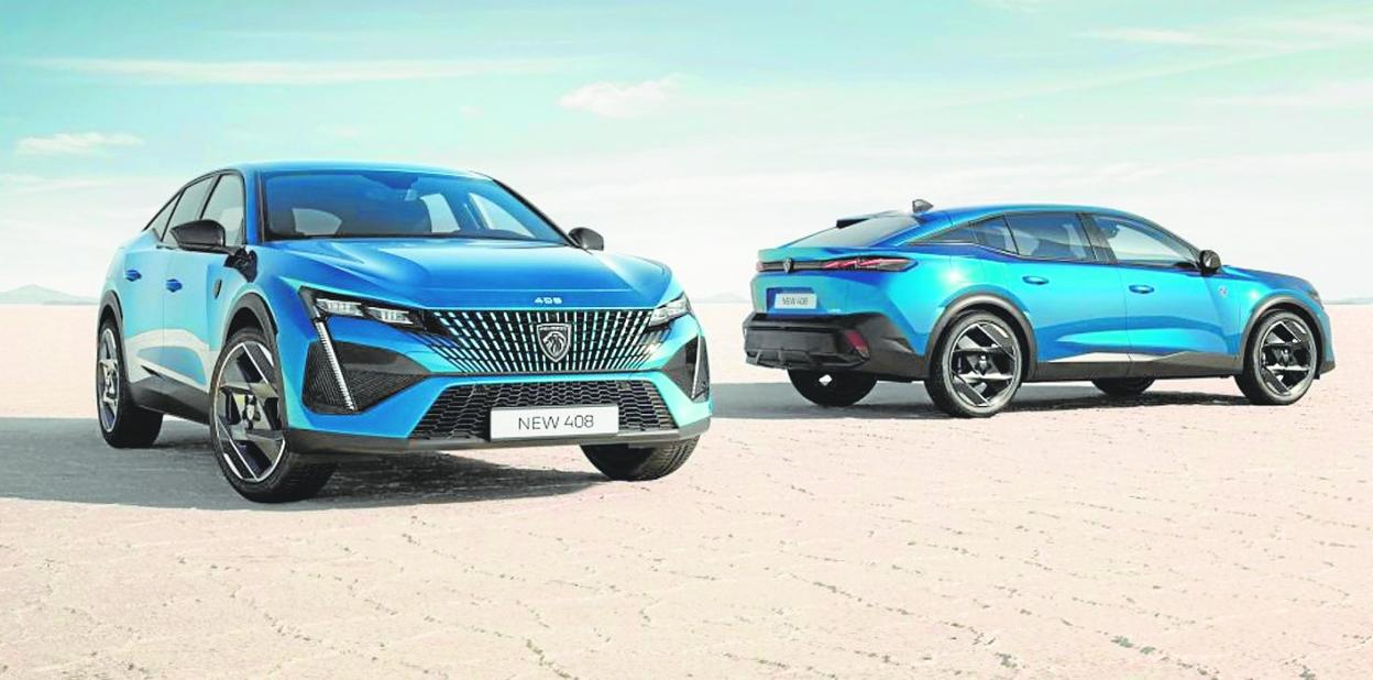 La parrilla es una seña de identidad del 408, centrada en el nuevo emblema de la marca. 