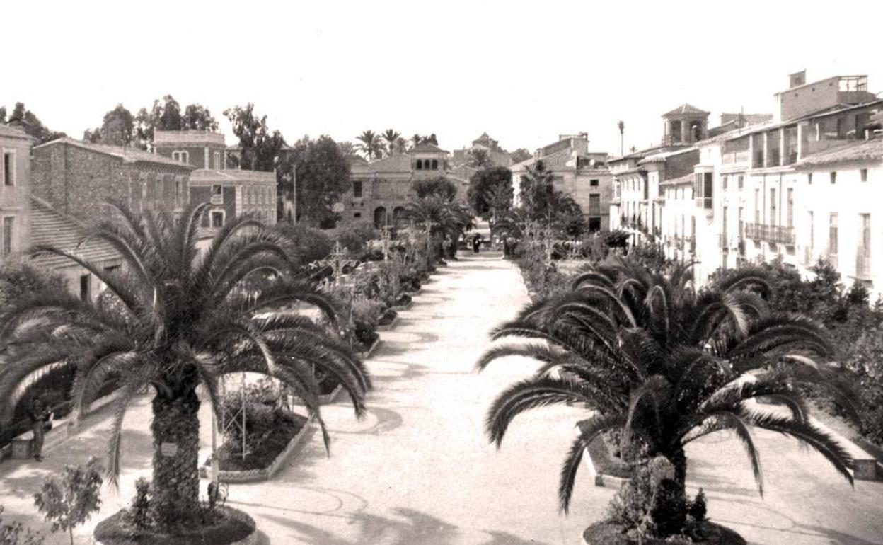 Imagen de la antigua glorieta de Juan Carlos I. 