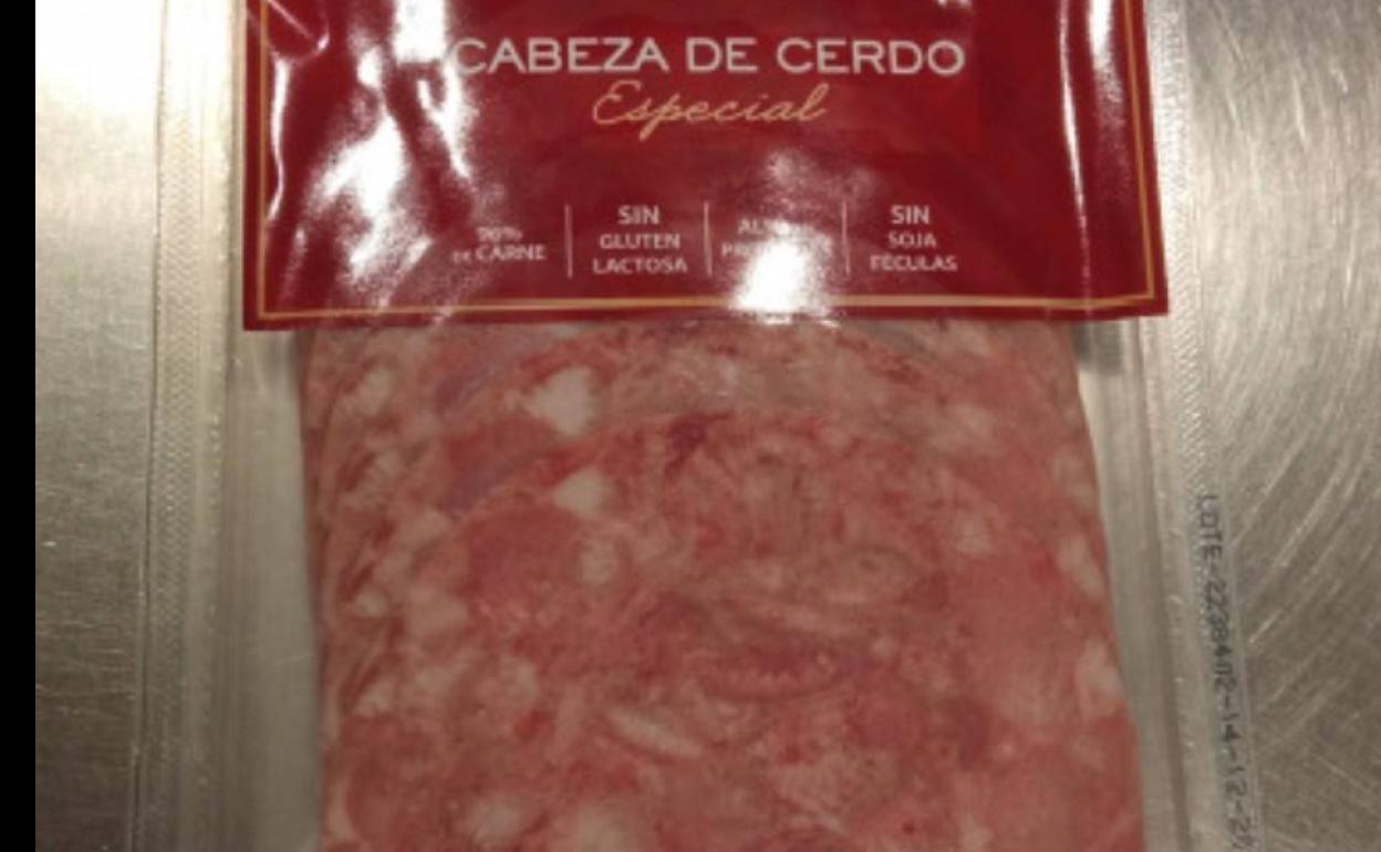 Alerta alimentaria: retiran del mercado un lote de carne de cabeza de cerdo por la presencia de listeria