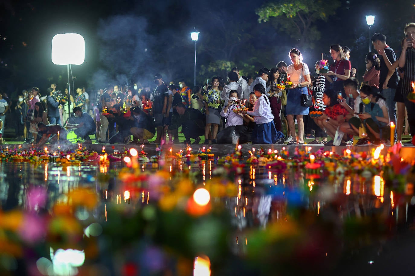 Fotos: Festival Loy Krathong en Bangkok