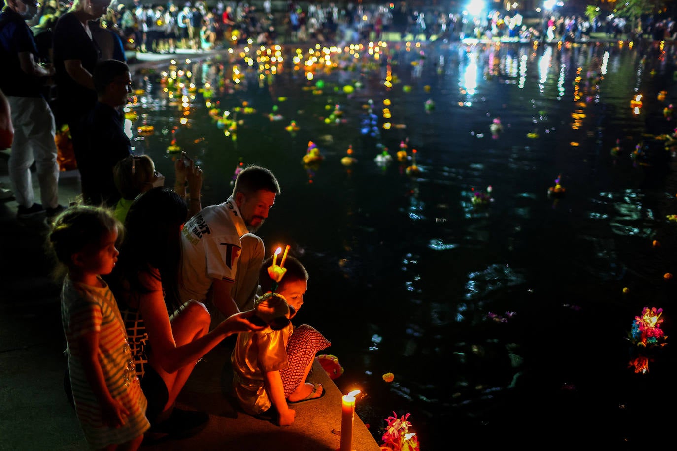 Fotos: Festival Loy Krathong en Bangkok