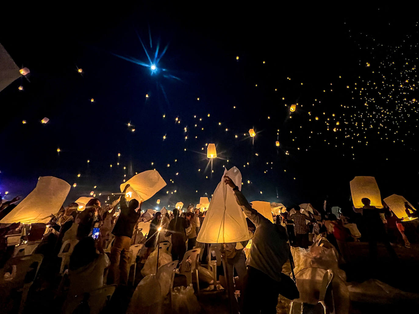 Fotos: Festival Loy Krathong en Bangkok