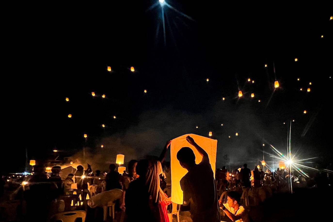 Fotos: Festival Loy Krathong en Bangkok