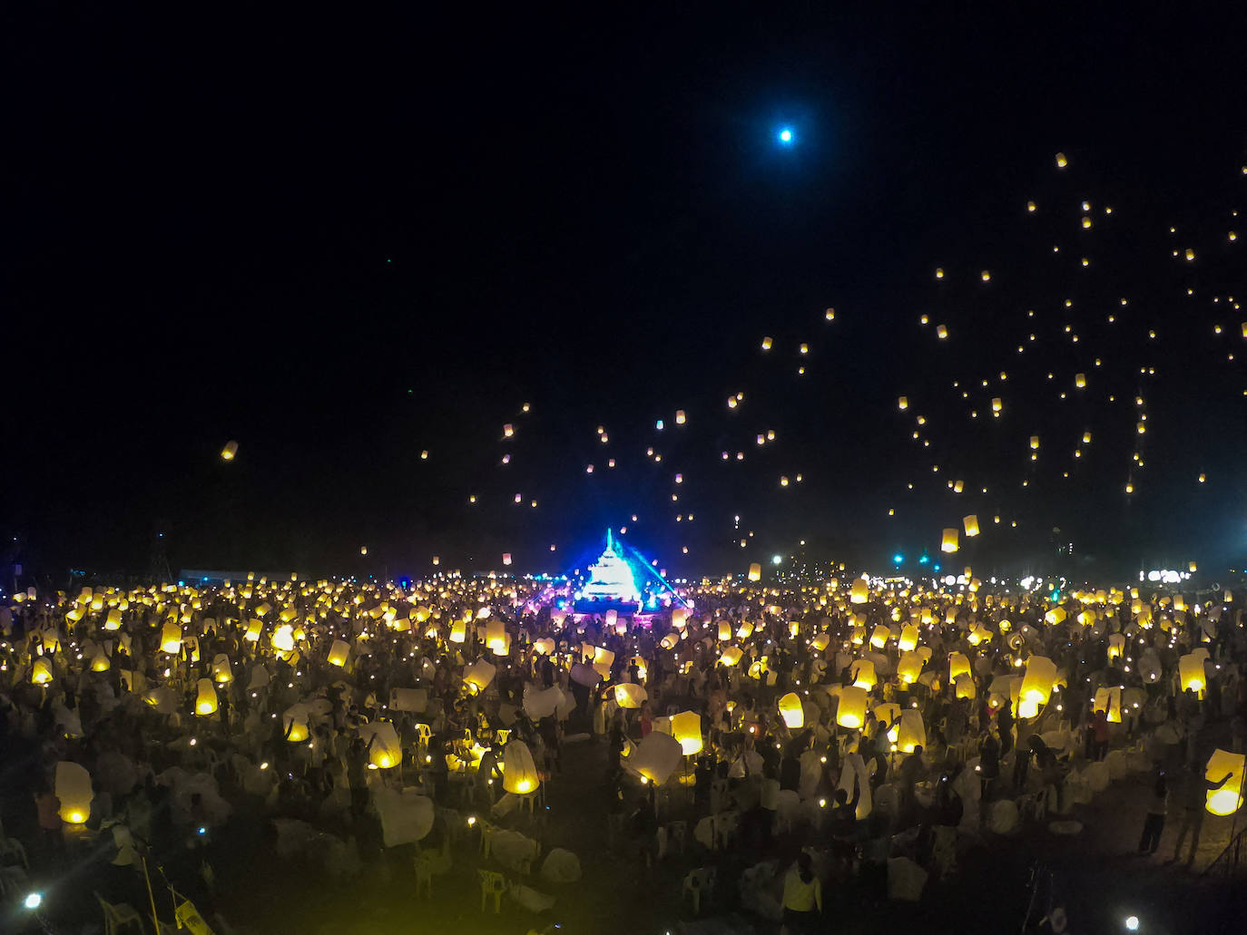 Fotos: Festival Loy Krathong en Bangkok