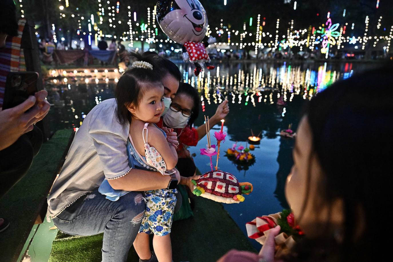 Fotos: Festival Loy Krathong en Bangkok