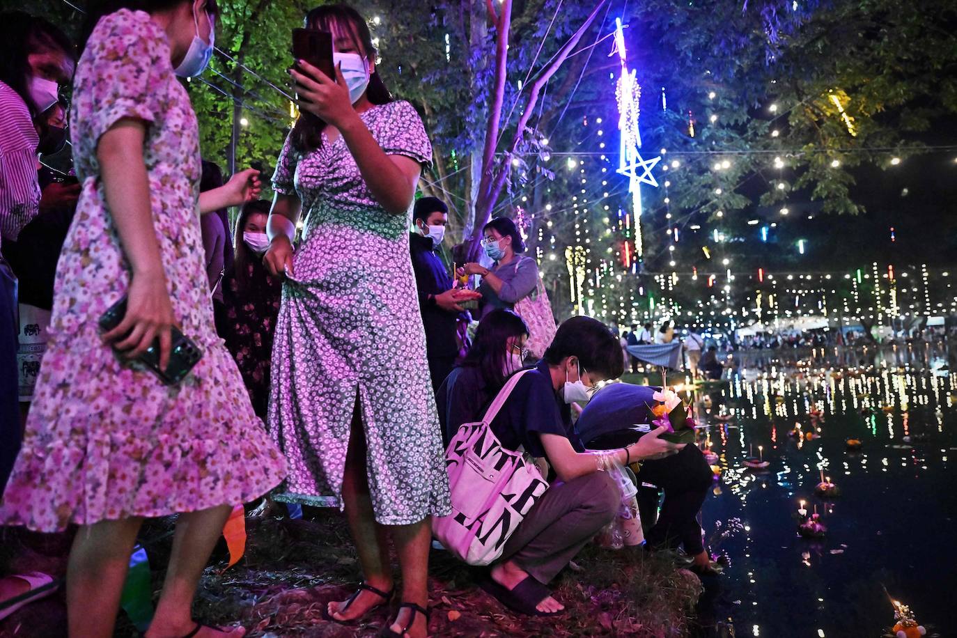 Fotos: Festival Loy Krathong en Bangkok