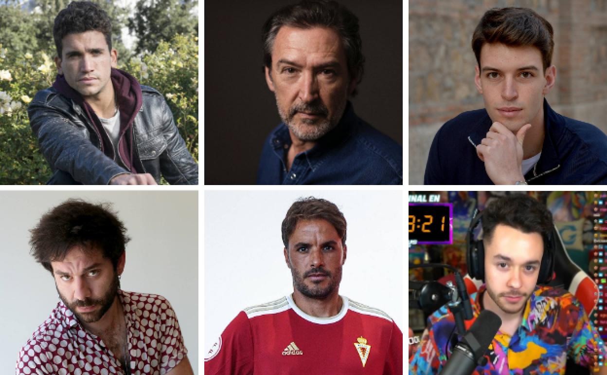 Jaime Lorente, Ginés García Millán, Daniel Lorente, Rafa Val, Pedro León y TheGrefg. 
