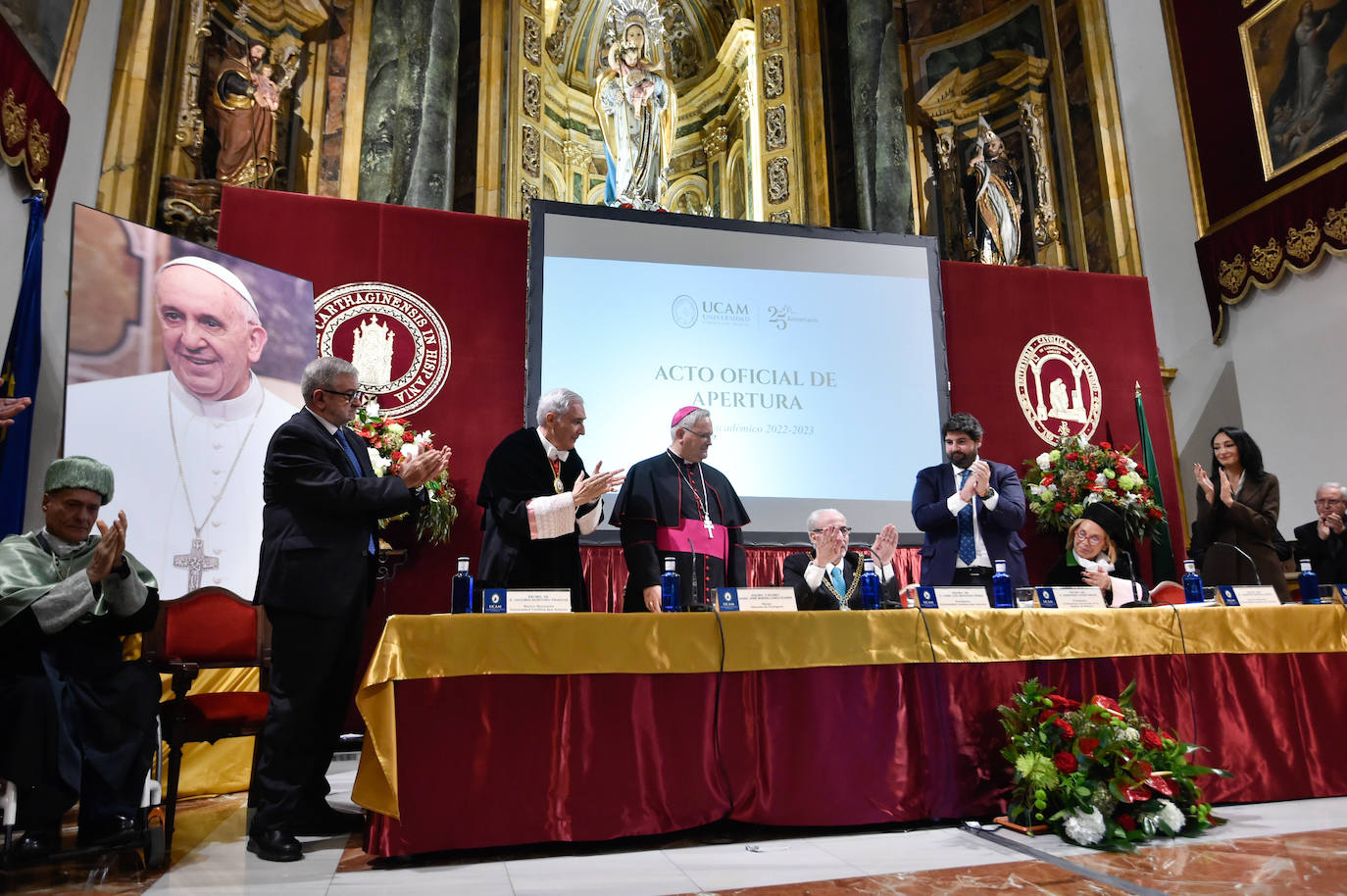 Fotos: La apertura del curso académico de la UCAM, en imágenes