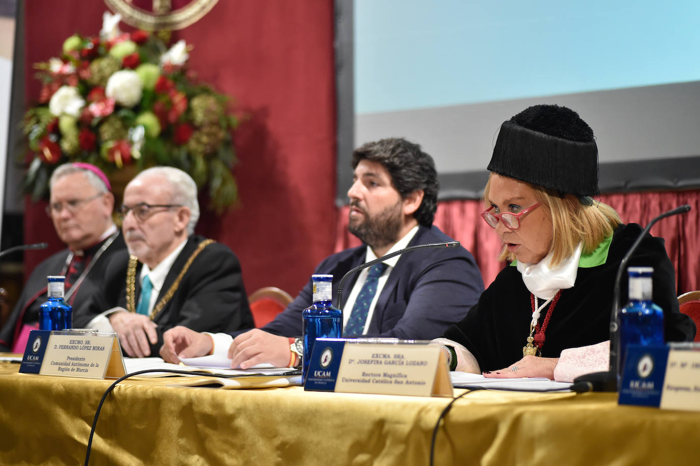 Fotos: La apertura del curso académico de la UCAM, en imágenes