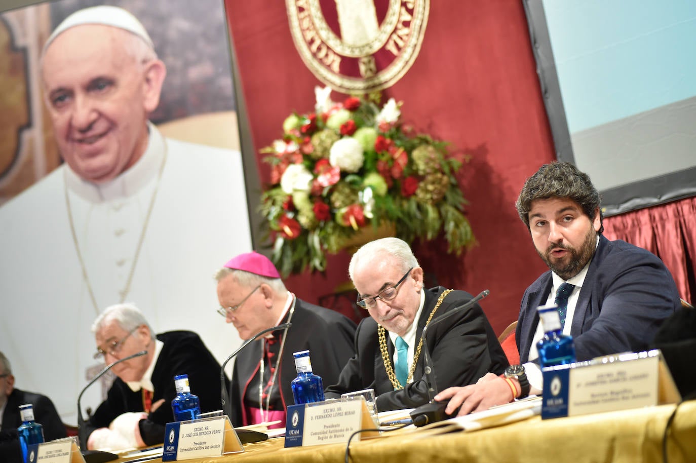 Fotos: La apertura del curso académico de la UCAM, en imágenes