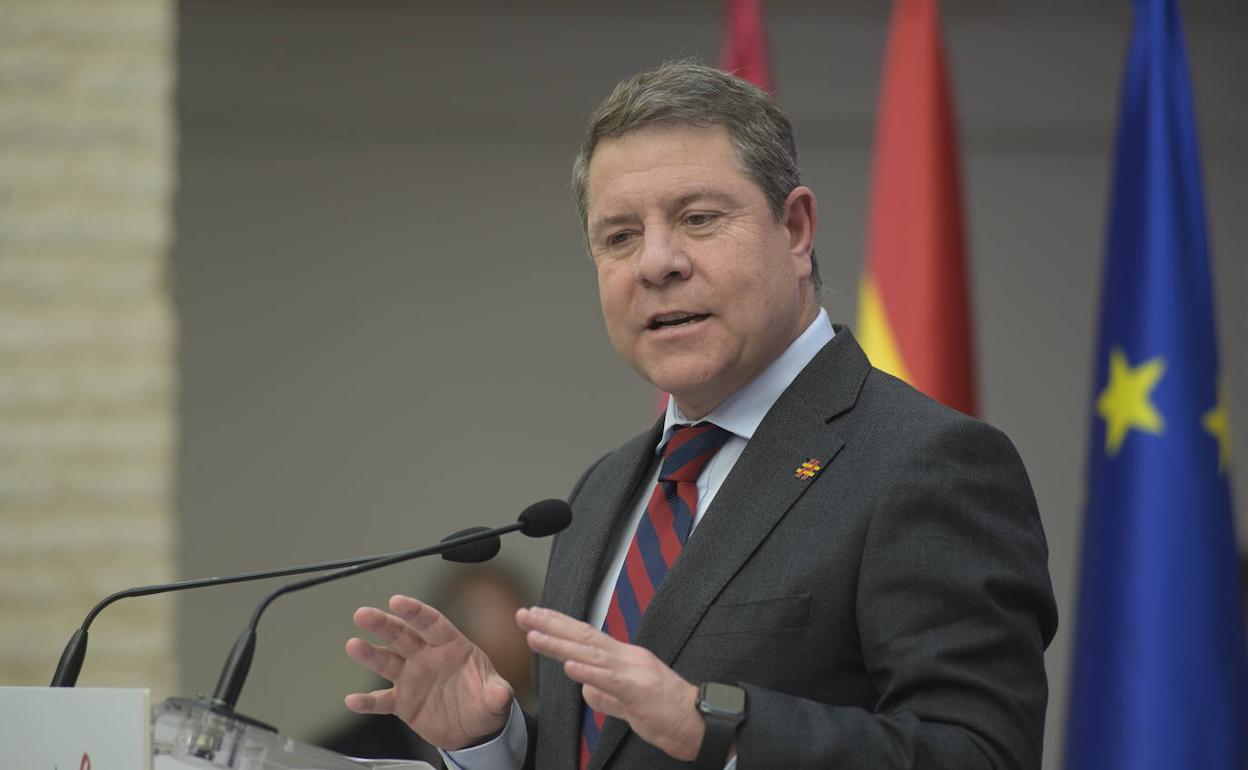 Emiliano García-Page, en una imagen de archivo. 