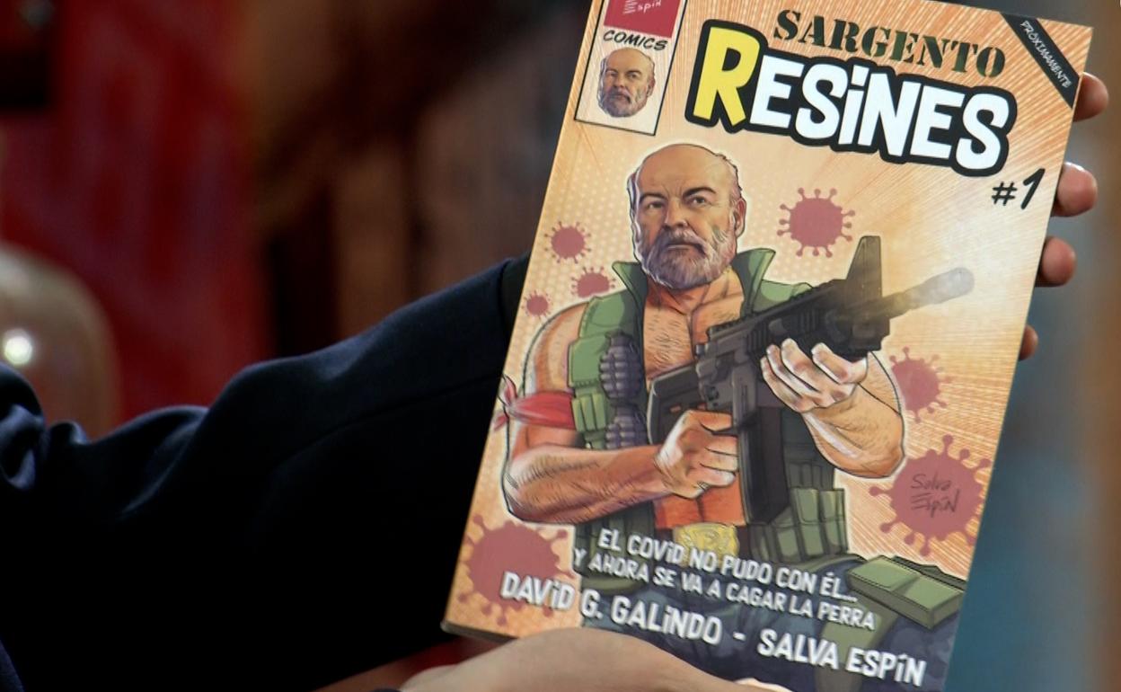 Presentación del cómic en 'La resistencia'.