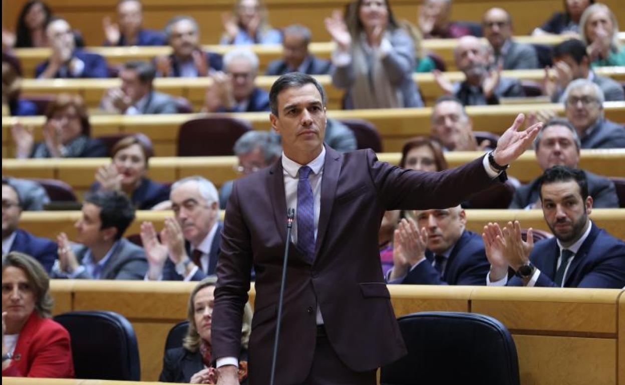 El presidente del Gobierno, Pedro Sánchez. 