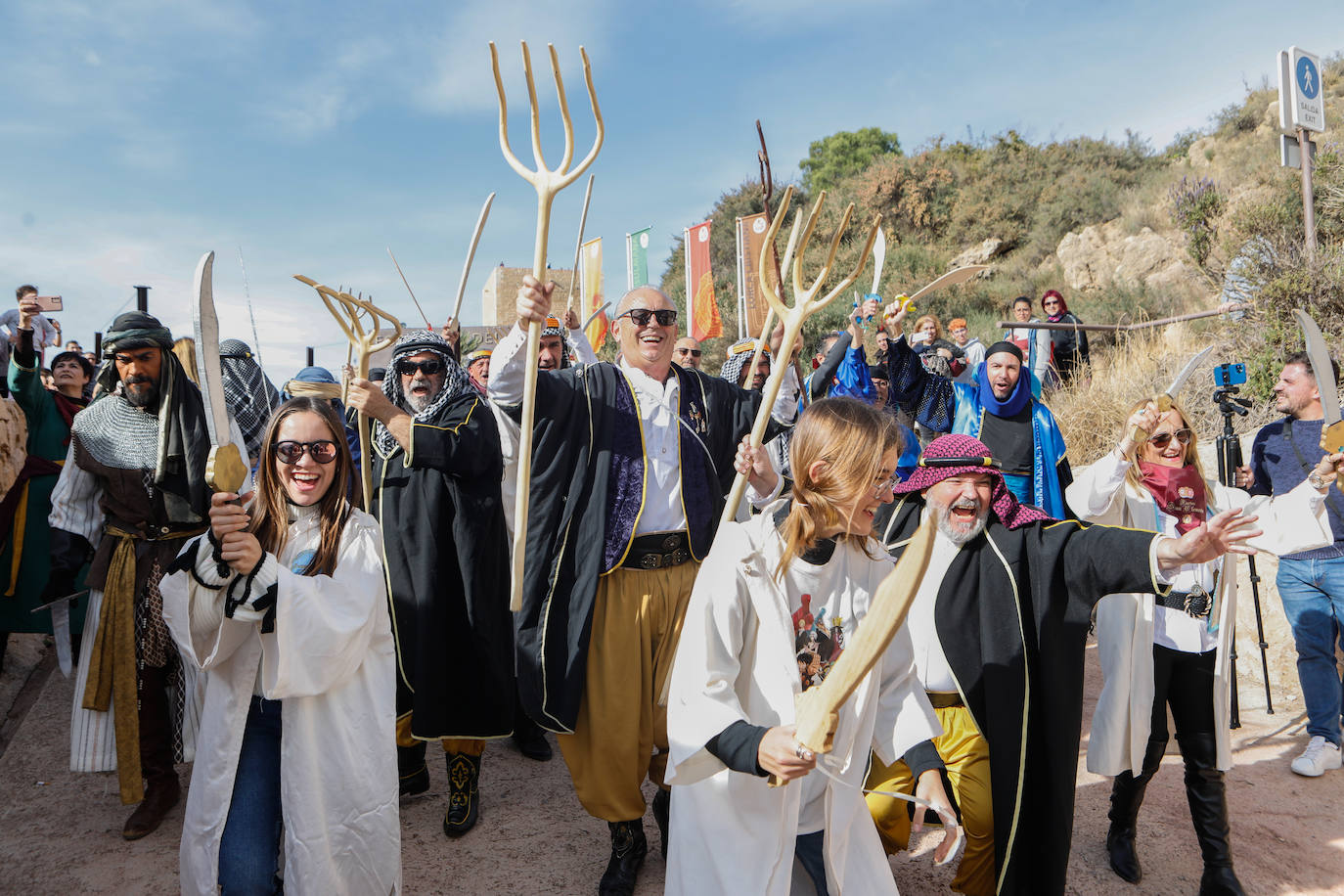 Fotos: Actos por el día de San Clemente en el castillo de Lorca