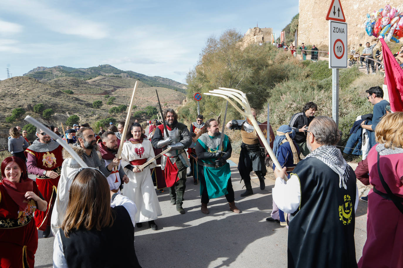 Fotos: Actos por el día de San Clemente en el castillo de Lorca