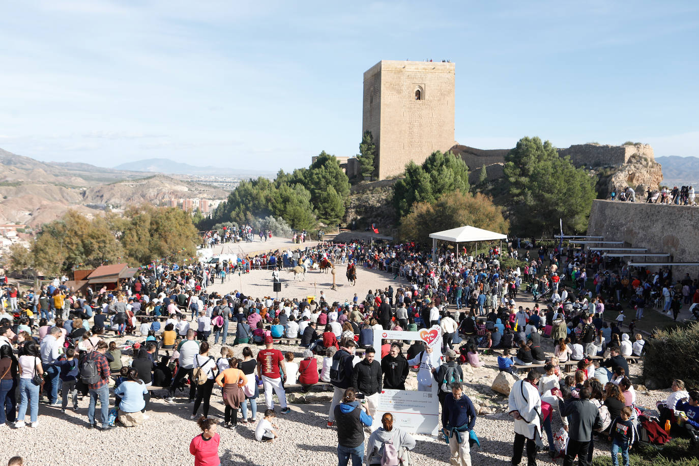 Fotos: Actos por el día de San Clemente en el castillo de Lorca