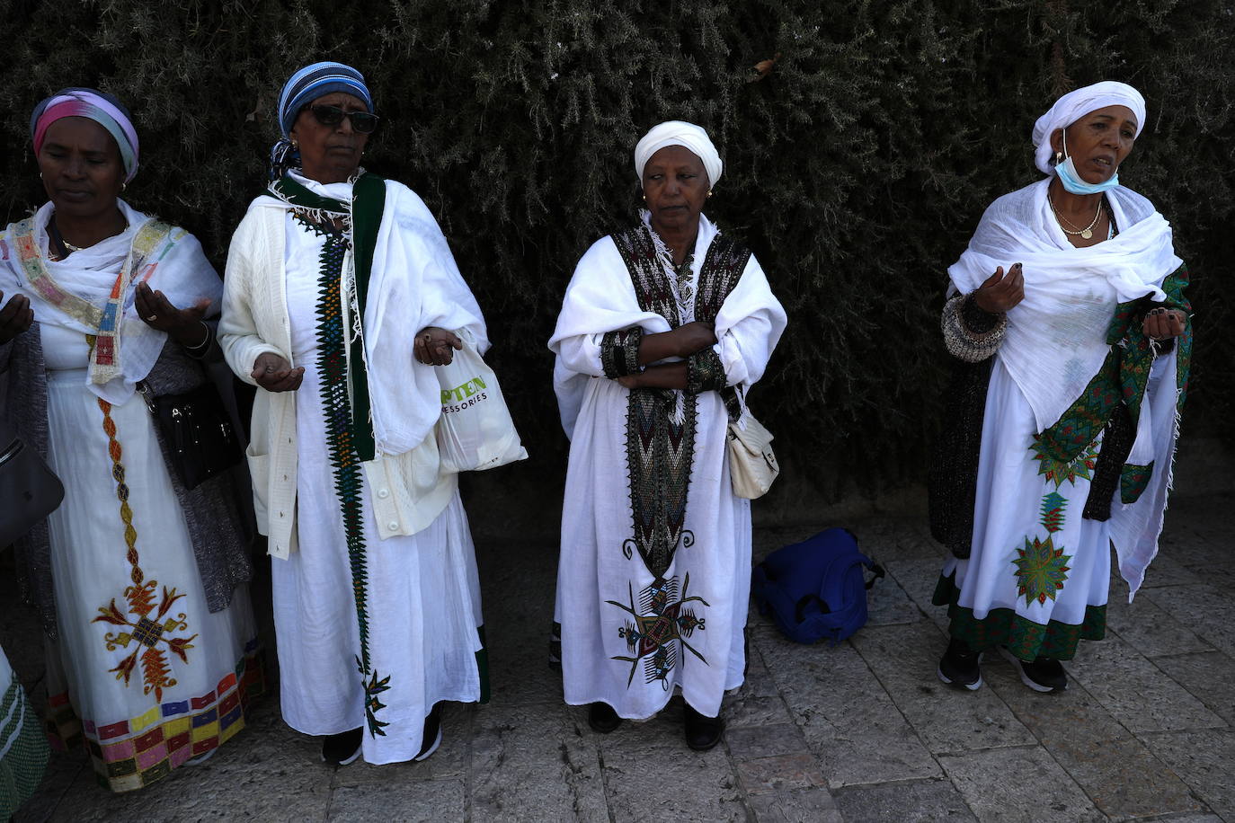 Fotos: Judíos etíopes en Jerusalén
