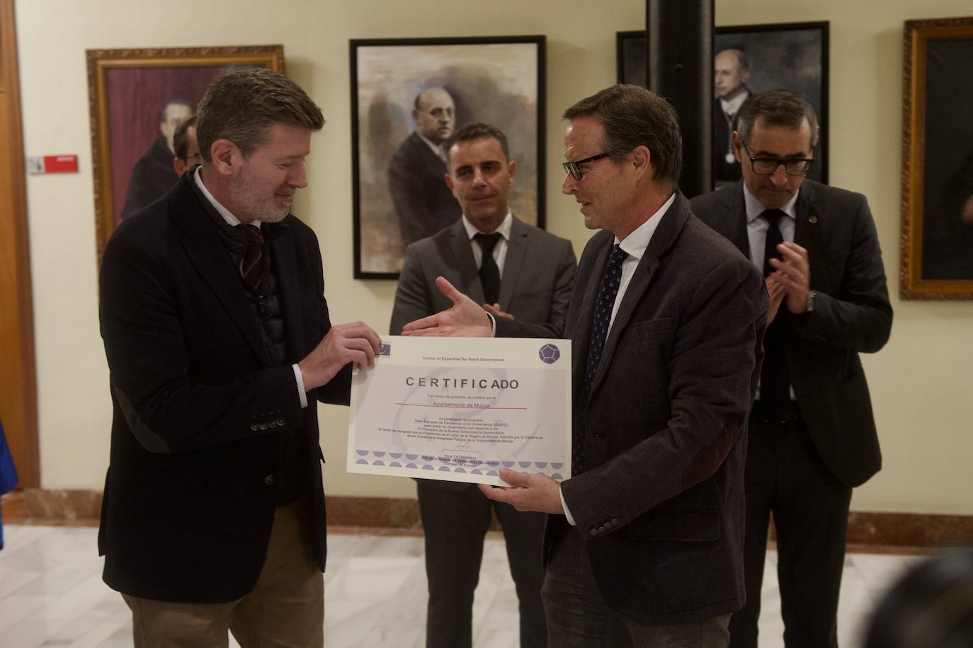 Fotos: Cartagena y Alcantarilla reciben el sello europeo de gobernanza