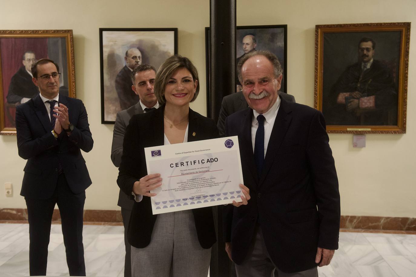 Fotos: Cartagena y Alcantarilla reciben el sello europeo de gobernanza