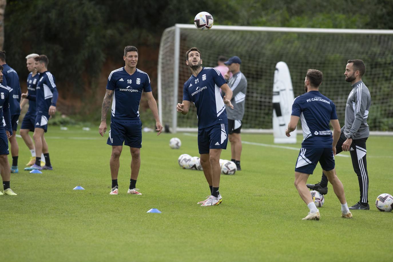 Fotos: Entrenamiento del Cartagena en La Manga Club