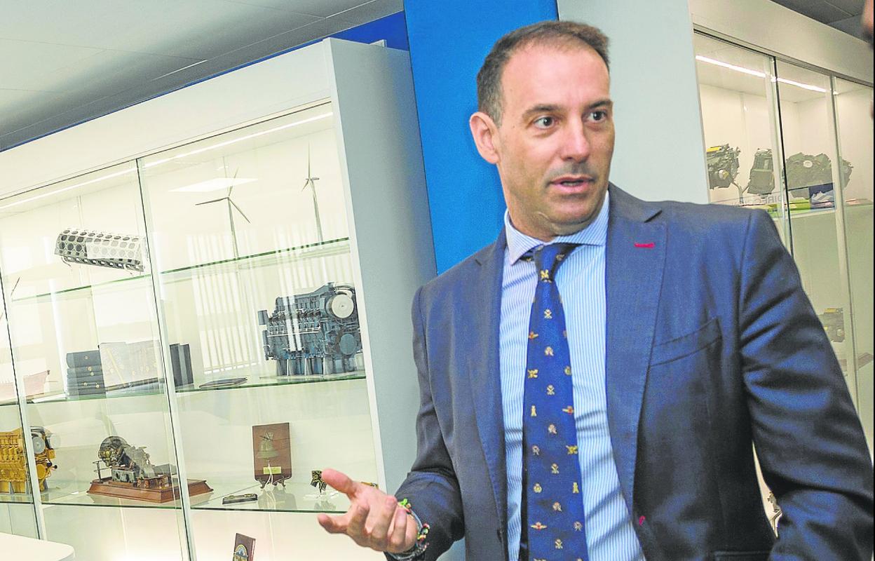 Iñaki del Pino, director de la Fábrica de Motores. 