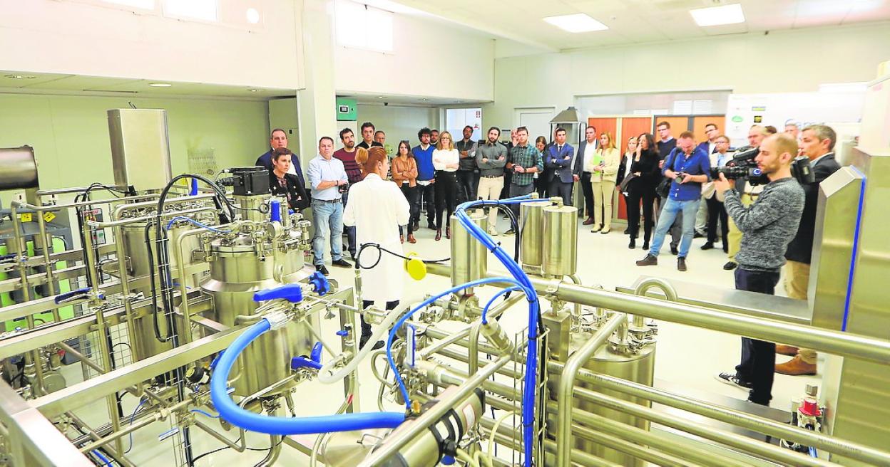 La planta piloto, instalada en el Campus de Los Jerónimos, complementa la GastroLab y el HiTech. 