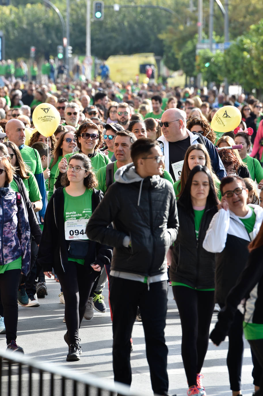 Fotos: Marcha contra el cáncer de Murcia 2022