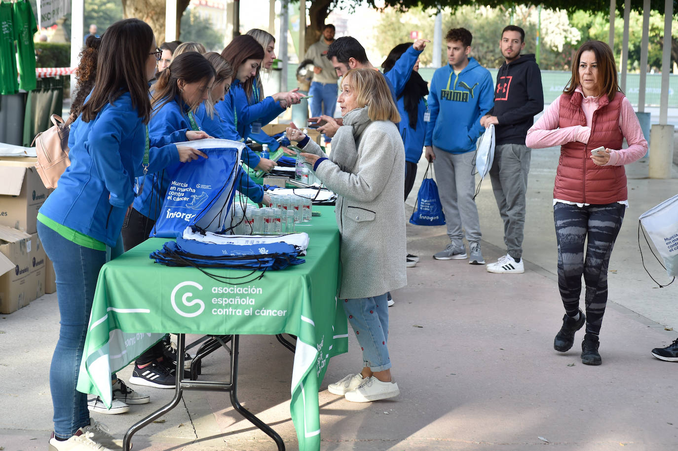 Fotos: Marcha contra el cáncer de Murcia 2022