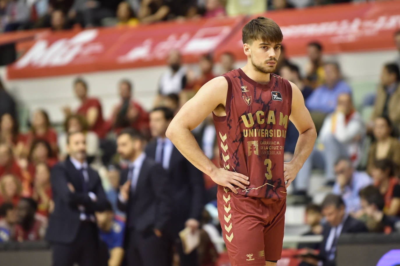 Fotos: Las imágenes del partido UCAM CB Murcia - Obradoiro