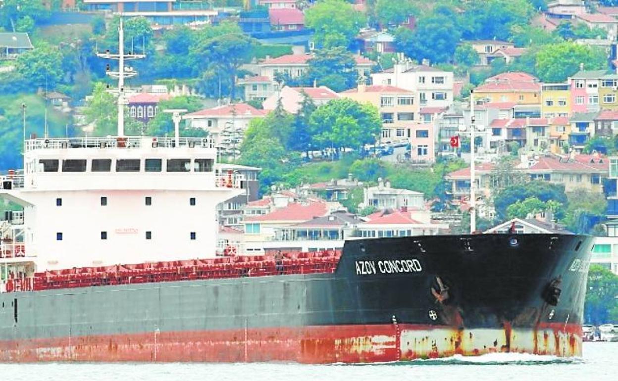 El mercante 'Azov Concord'. 