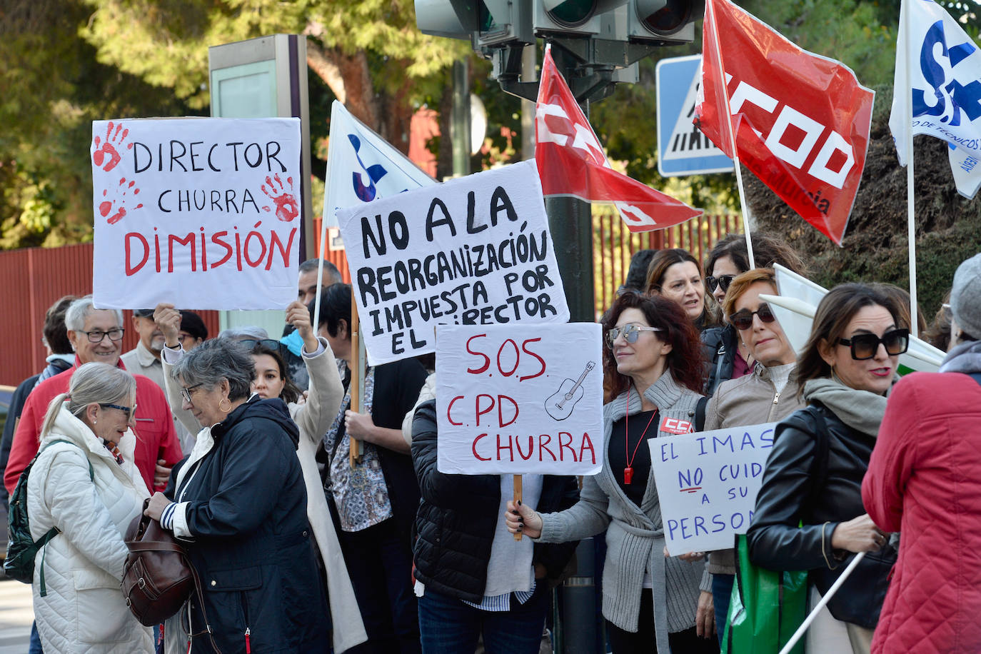 Fotos: Protestas por la falta de personal ante el Imas