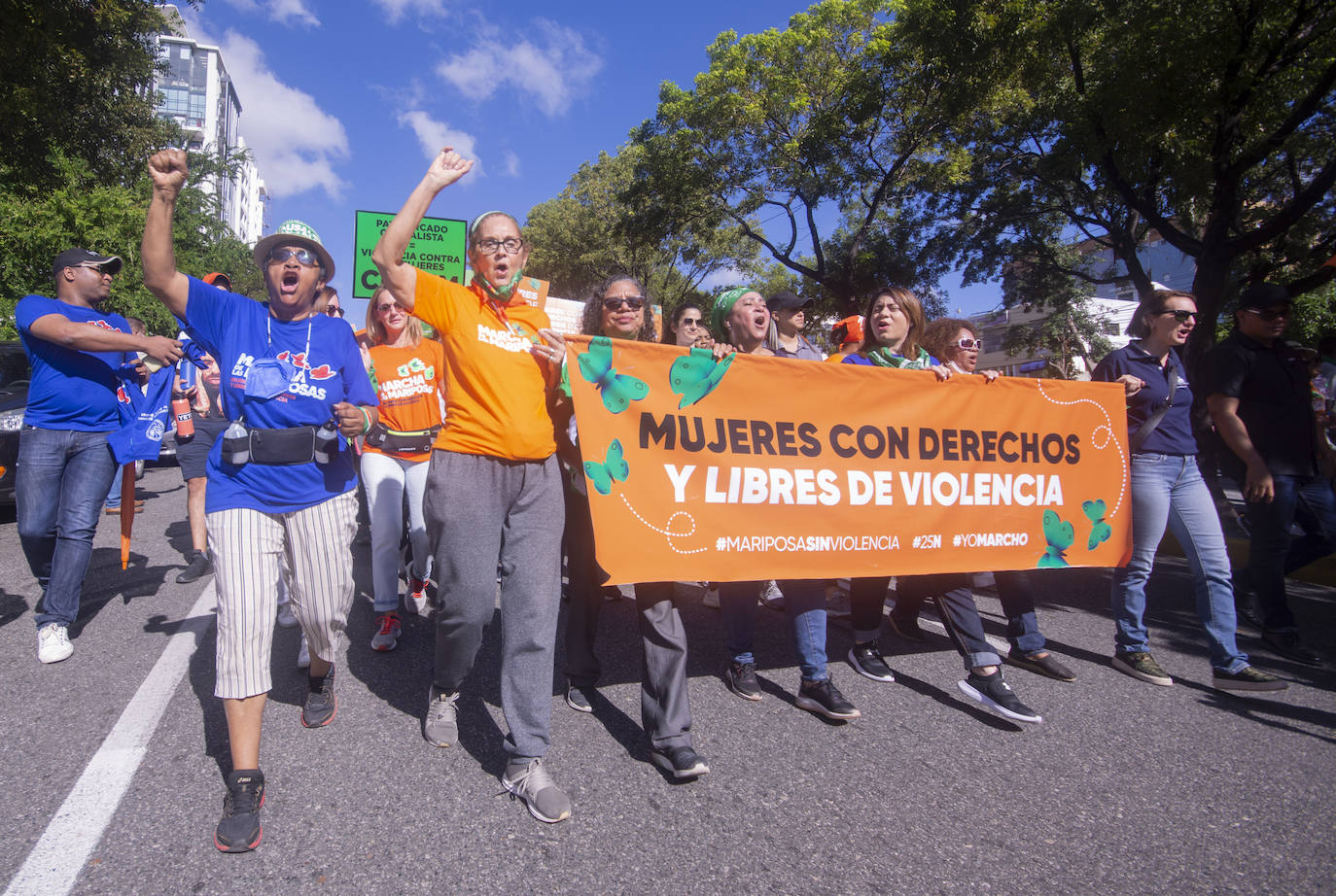 Fotos: Mariposas contra la violencia