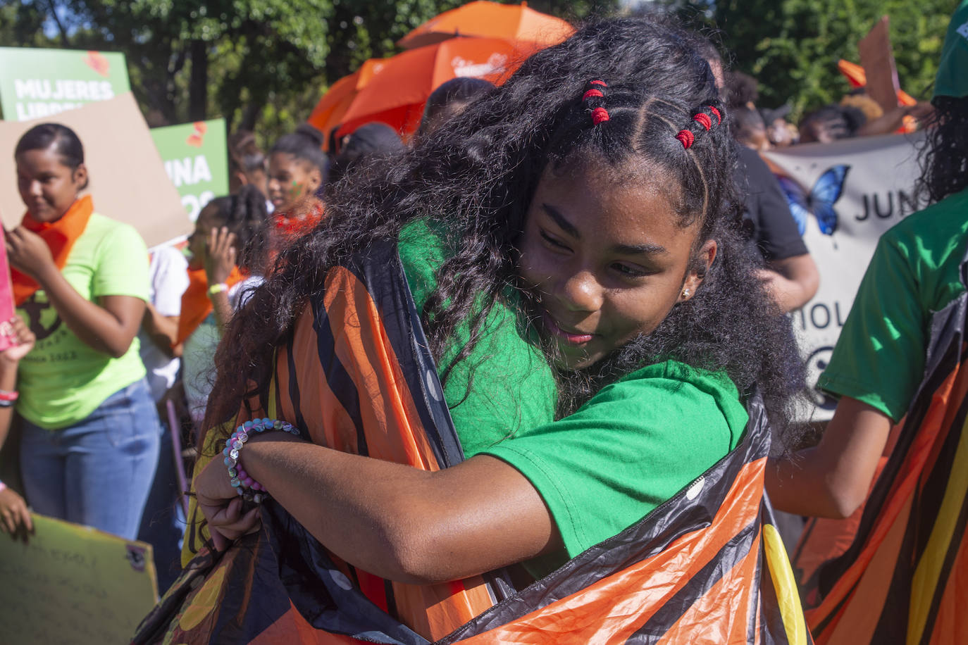 Fotos: Mariposas contra la violencia