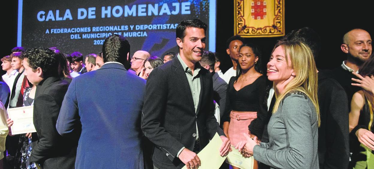 Los deportistas estrenan gala en Murcia