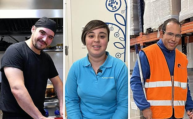 José Antonio Parra, Gloria Gómez y Rafael Alfonzo.