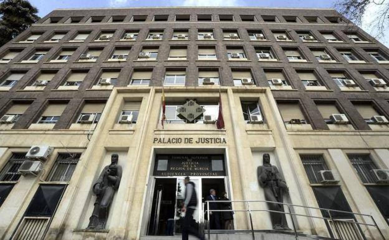 Palacio de Justicia, sede del TSJRM. 