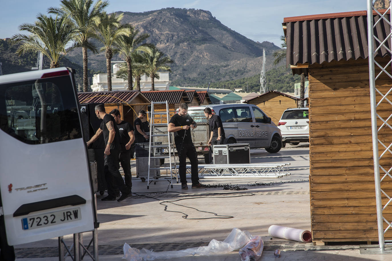 Fotos: Las lluvias &#039;aplazan&#039; la Navidad en Cartagena