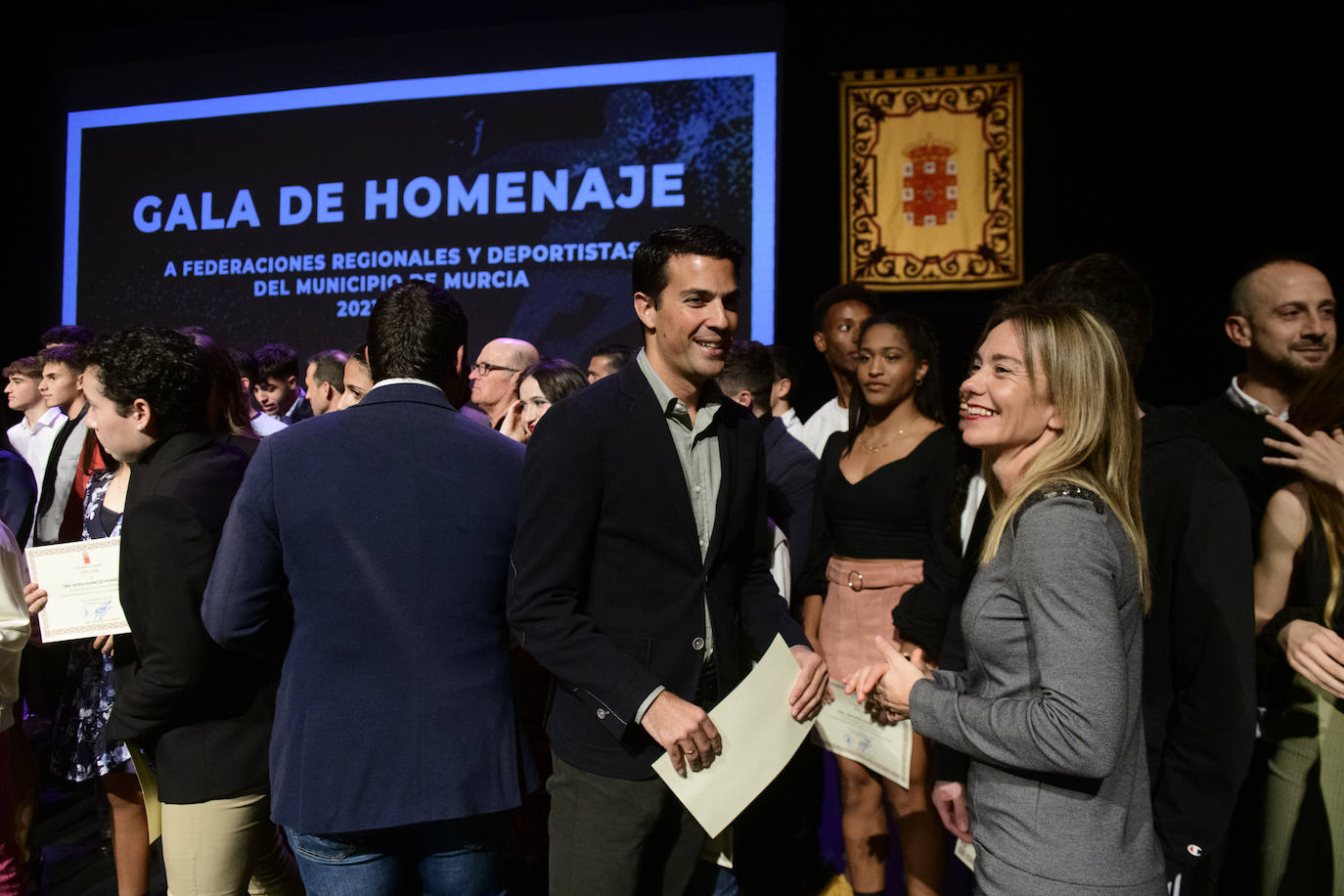 Fotos: Los deportistas estrenan gala en Murcia