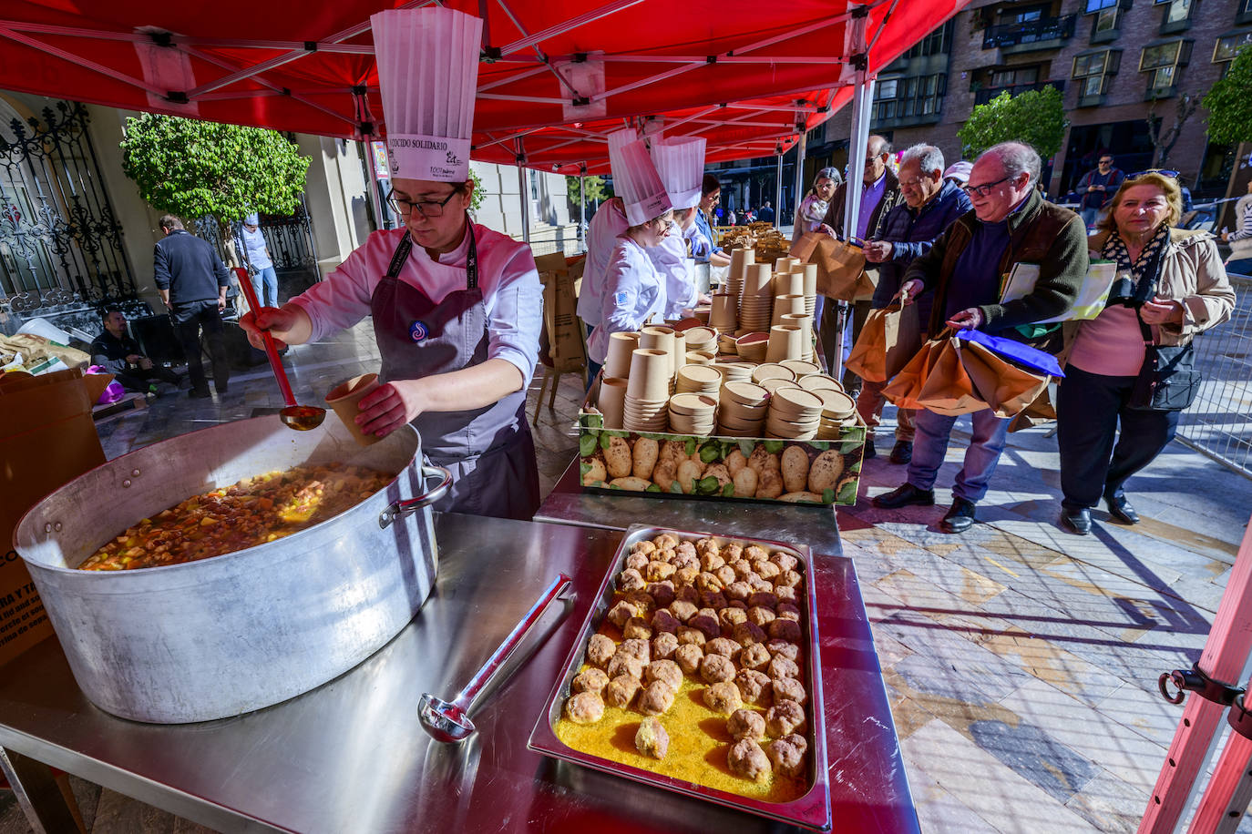 Fotos: Domingo solidario en Murcia, en imágenes