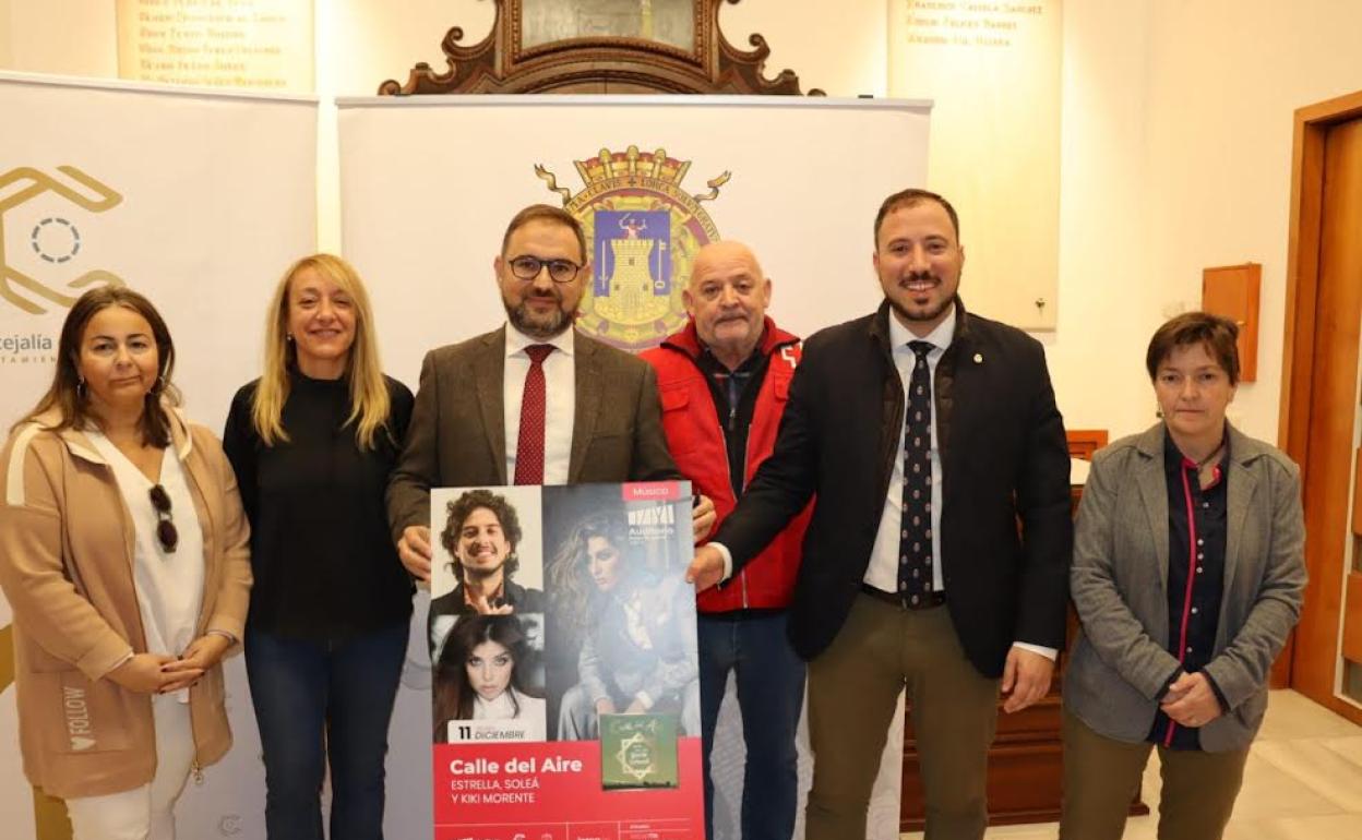 Presentación del concierto solidario. 