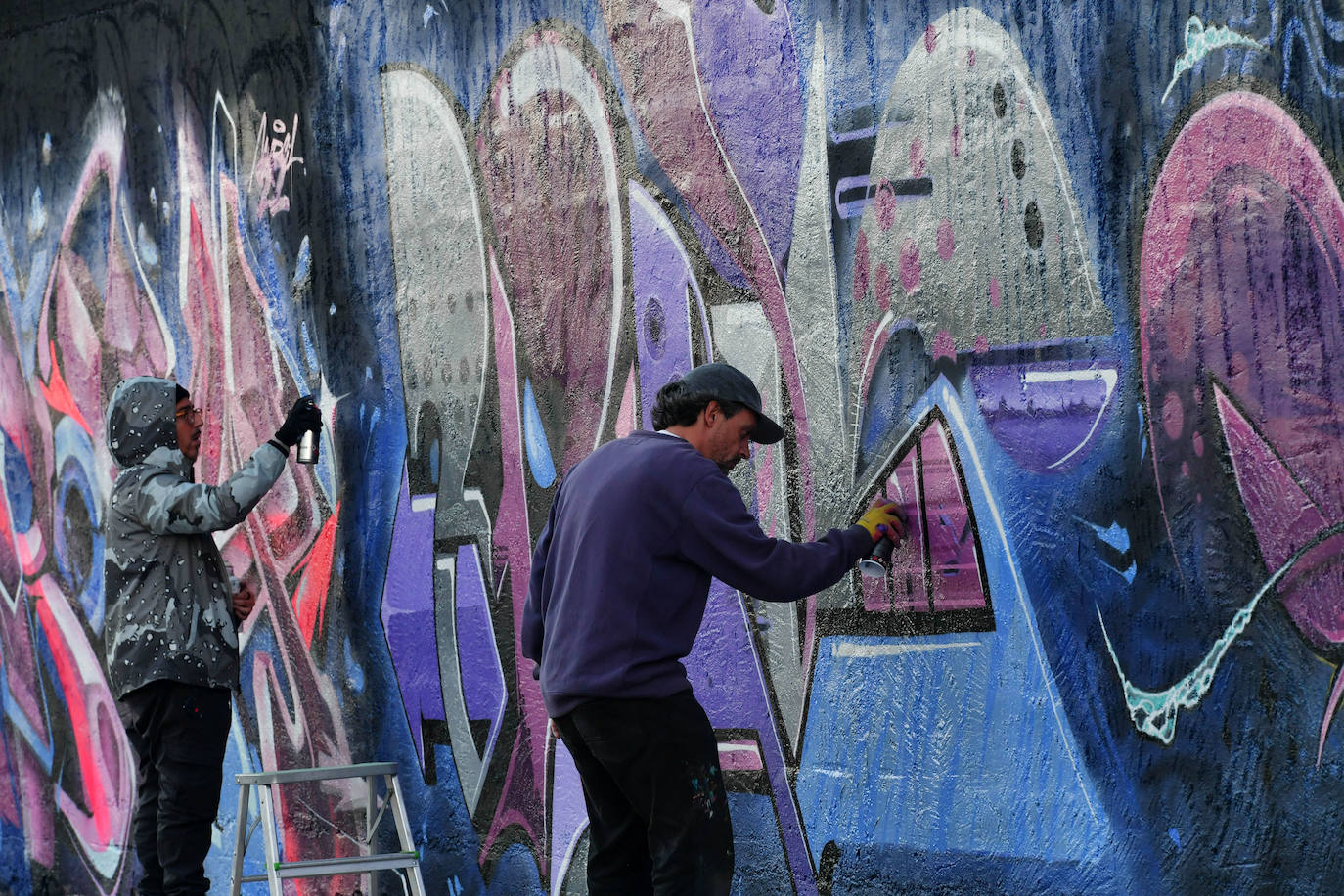 Fotos: En imágenes: la jornada de hip hop y grafitis de San Pío X