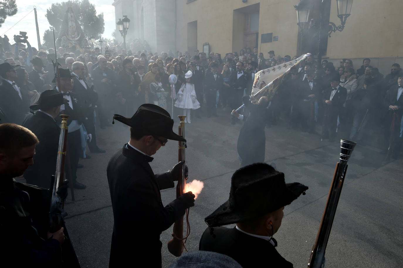 Fotos: La Patrona de Yecla llega a la Basílica en una espectacular Bajada