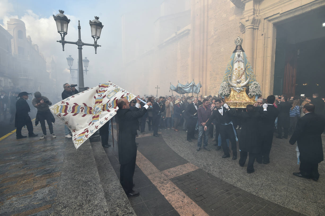 Fotos: La Patrona de Yecla llega a la Basílica en una espectacular Bajada