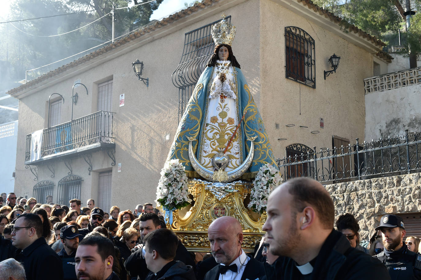 Fotos: La Patrona de Yecla llega a la Basílica en una espectacular Bajada