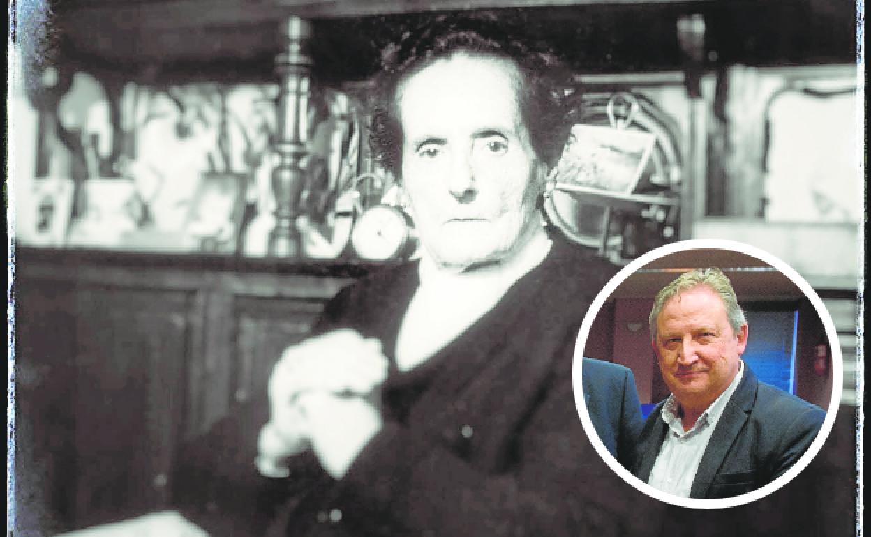 Fotografía de José Luis Ferris sobre una imagen histórica de María Cegarra (La Unión, 1899-1993).