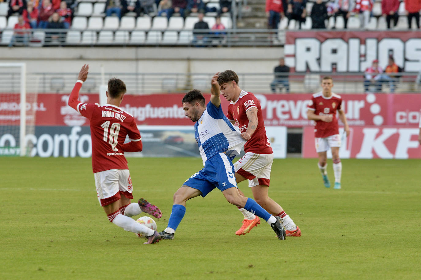 Fotos: La victoria del Real murcia frente al Sabadell, en imágenes