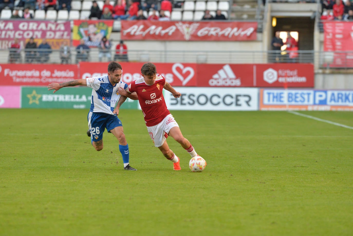 Fotos: La victoria del Real murcia frente al Sabadell, en imágenes